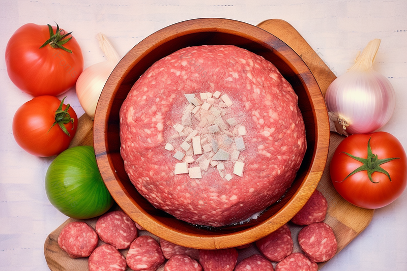 肉馅泥家常菜肉末厨房食材西红柿,高清,摄影图,摄影图片,图片大全,摄影图免费下载